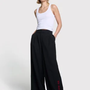 WIDE LEG PANTS BISOUS X ALIX
